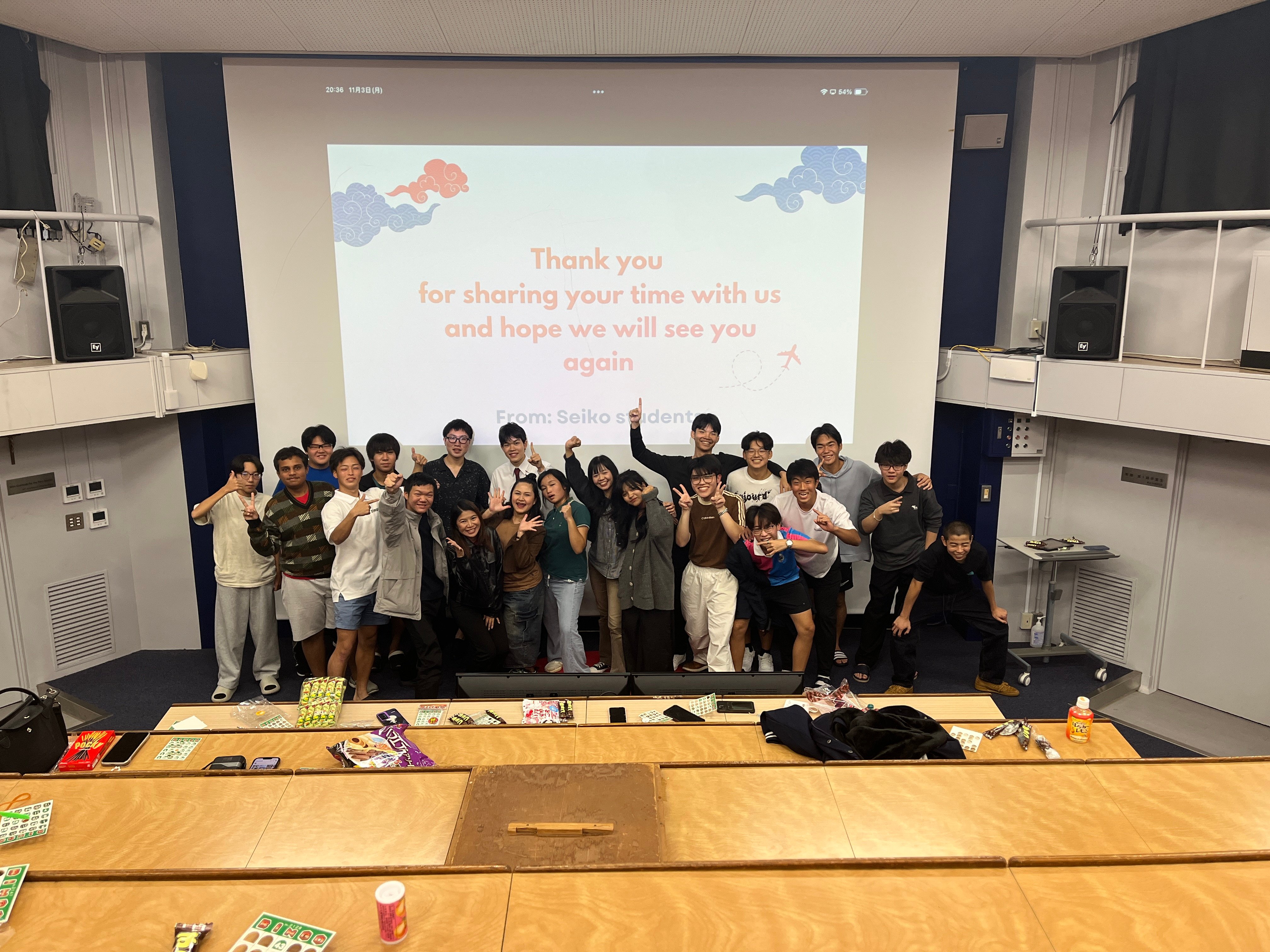 タイ交換留学お別れ会